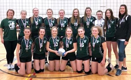 KDSS Junior Girls are CWOSSA volleyball champs