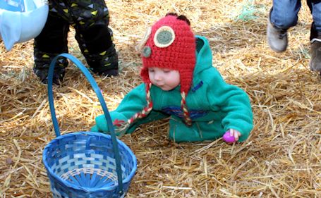 Sunny and cold for annual Kincardine Rotary Easter Egg Hunt