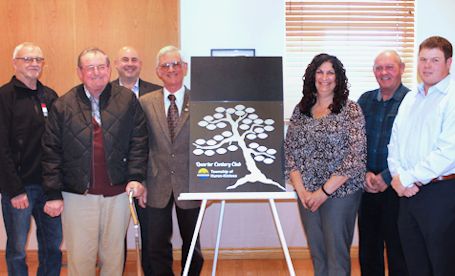 Huron-Kinloss recognizes seven employees for 25 years of service or more