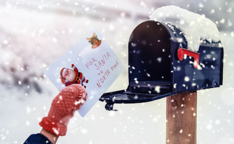 Letters to Santa from Erica McDonald's Grade 1 students at KTTPS