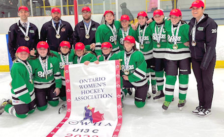 Wingham-Lucknow U13 girls win OWHA all-Ontario championship