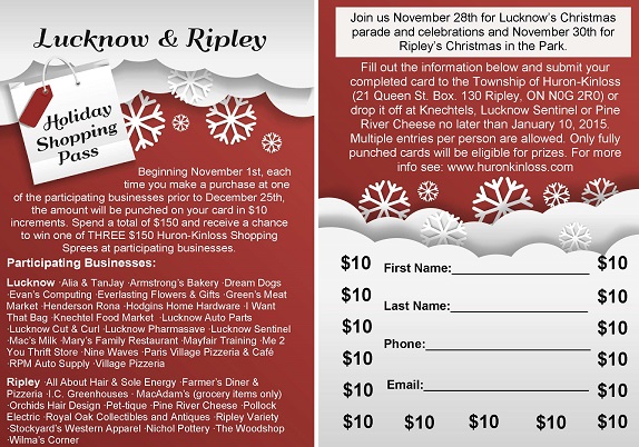 Winners announced in 2014 Lucknow, Ripley Holiday Shopping Pass
