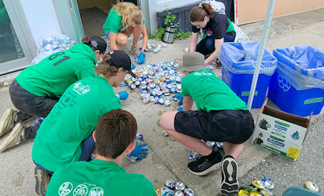 The Kincardine Record | Kinetic Knights raise more than $700 at bottle ...