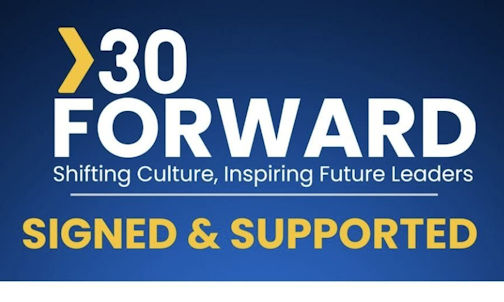 OPP sign 30Forward pledge to advance women in policing
