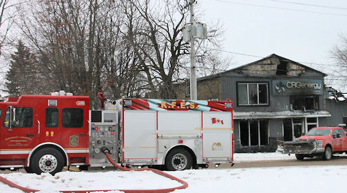 ​Investigation continues into early Sunday morning blaze in downtown Kincardine