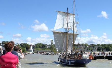 Tall ships sail into Kincardine Harbour for second annual Marine Heritage Festival