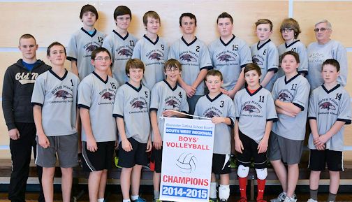 Ripley volleyball teams win regional championships