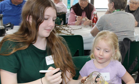 ​Youth, adults “branch out” at Ripley Horticultural Society March Break event