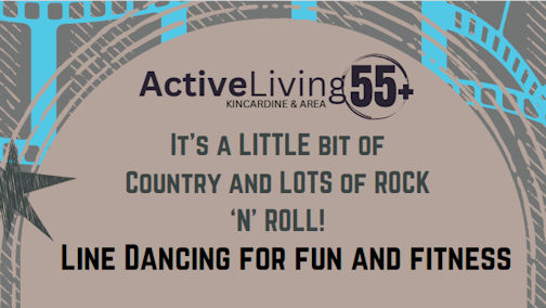 ​Line-dancing for fun and fitness, in Kincardine