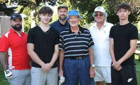 ​Inverhuron man celebrates 90th birthday on the golf course