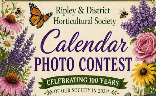 ​Ripley Horticultural Society marks 100 years with Calendar Photo Contest