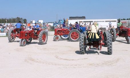 Square-dancing tractors are highlight of 100th International Plowing Match