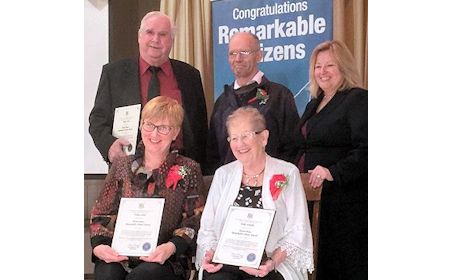 Huron-Bruce MPP presents Remarkable Citizen awards at fifth annual New Year's Levee