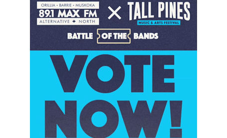 ​Local rock band, “21 and 9,” in running to play Tall Pines Festival in Muskoka