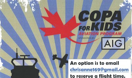 COPA for Kids Aviation Day takes flight Sept. 23 at Kincardine Airport