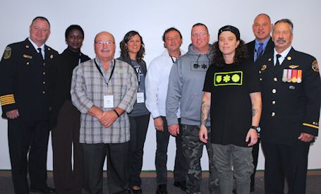 Padfield honoured to MC Invisible Wounds Conference in Kincardine
