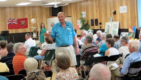 Fund-raising auction raises almost $9,000 for Silver Lake Camp dining hall