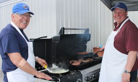 Crowd rushes in to find deals at Tiverton Lions Garage Sale