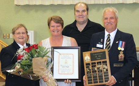 Laura Haight named Kincardine's Legionnaire of the Year