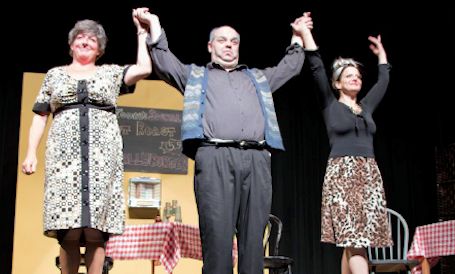 "Wally's Cafe" serves up cheap comedy fare at Bluewater Playhouse