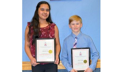 Two Kincardine youth win Legion District public-speaking contest