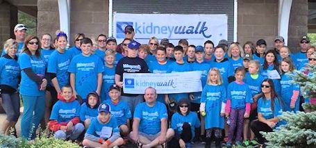 Local youth receives volunteer award for work with Goderich Kidney Walk