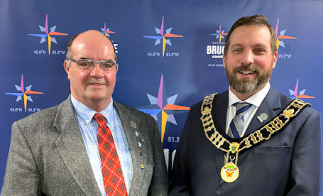 ​Saugeen Shores mayor elected Bruce County warden; Huron-Kinloss mayor is deputy warden