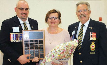 ​Teri Leslie named Kincardine Legionnaire of the Year