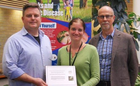 Local veterinarians recognized for Lyme disease tick surveillance