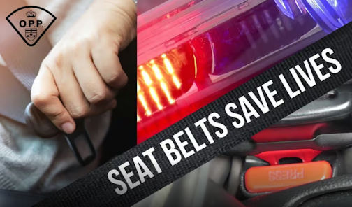 OPP report that half-a-century later, Ontario's seatbelt law still saves lives