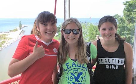 St. Anthony's Core French class takes part in La Course Fantastique