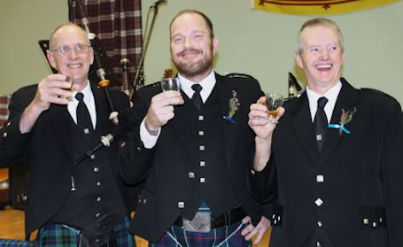 Sold-out crowd enjoys delicious meal, superb entertainment at Robbie Burns Night