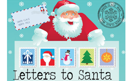 Letters to Santa from Mrs. Ogilvie's Kindergarten class at KTTPS