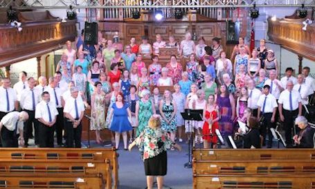 Kincardine Community Singers sound marvellous as they rehearse spring concert