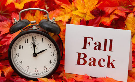 Daylight Saving Time ends this Sunday