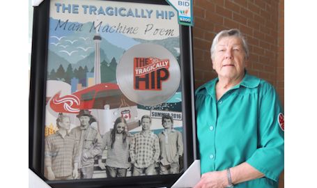 "Tragically Hip" is next print in Kincardine auxiliary fund-raiser