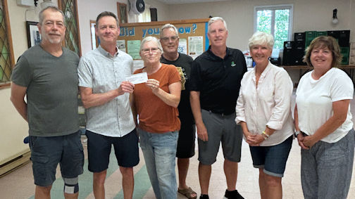 Pine River Muskies donate to Kincardine Food Bank