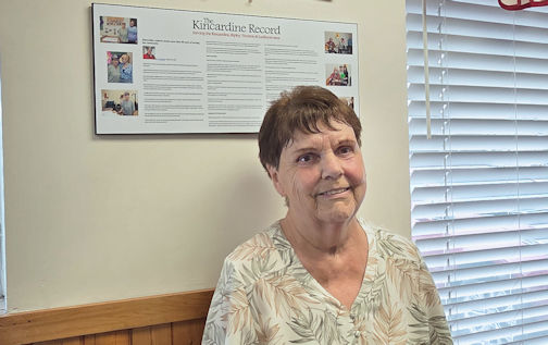 Kincardine’s longest-serving waitress featured on poster at Jean’s Restaurant