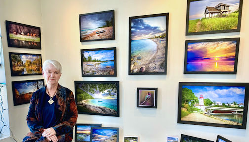 Carnahan returns to Victoria Park Gallery with her vibrant photographs of nature, landscapes