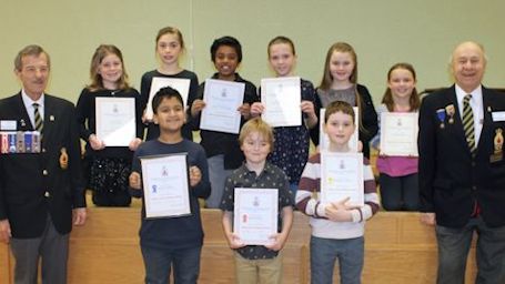 Two Kincardine speakers advance to Legion district public speaking contest