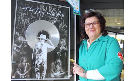 "Tragically Hip - Gord Salute" is next print in Kincardine hospital auxiliary fund-raiser