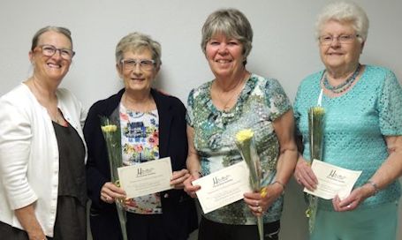 Kincardine hospital auxiliary celebrates with awards, flowers and desserts