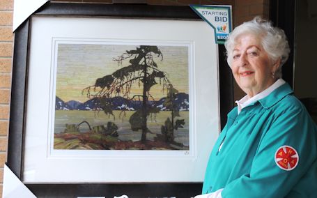 "Jack Pine" is  next print in Kincardine hospital auxiliary fund-raiser