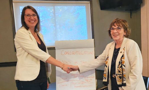 ​Books in the Bruce receives donation from 100 People Who Share Bruce County