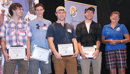 Kincardine Scottish Festival volunteer awards presented at appreciation night