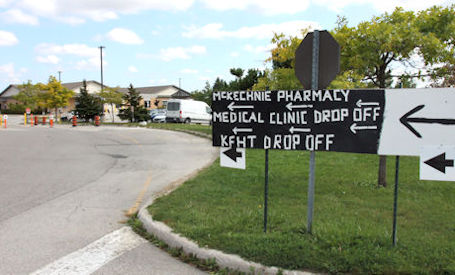 â€‹New Kincardine hospital parking gates cause issues for medical clinic, pharmacy
