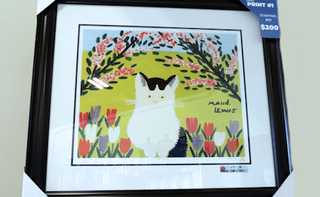 “Black and White Cat” is next print in Kincardine Hospital Auxiliary fund-raiser