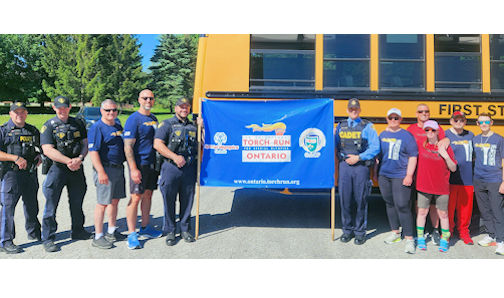 Huron County OPP Torch Run raises more than $5,000 for Special Olympics