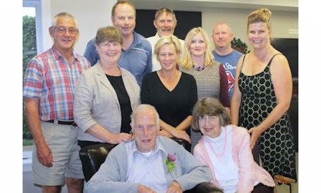 Arthur Turland of Kincardine celebrates his 95th birthday