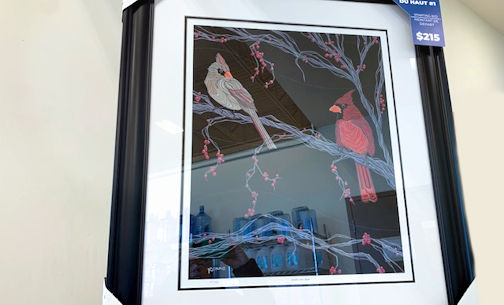 ​“Cardinals and the Winter Berries” is next print in Kincardine Hospital Auxiliary fund-raiser